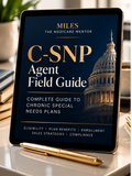 Miles C-SNP Field Guide navy and gold cover